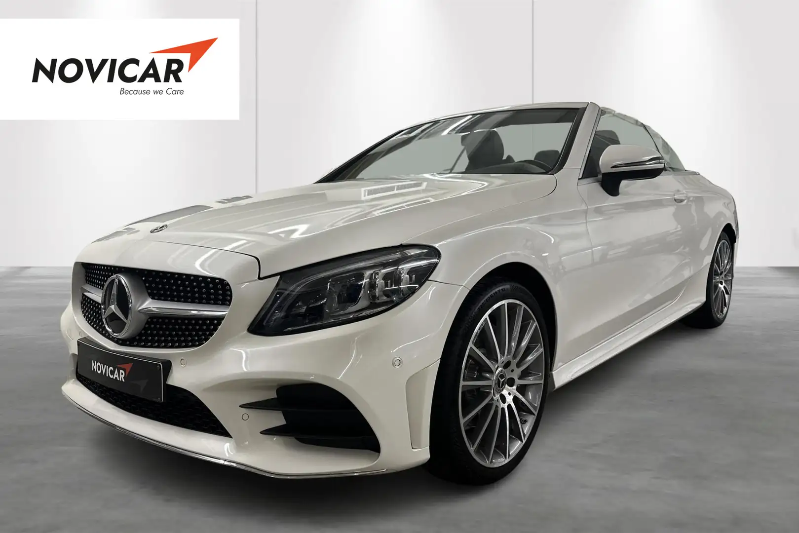 Mercedes-Benz C 180 Cabrio C Auto Cabriolet Wit - 1