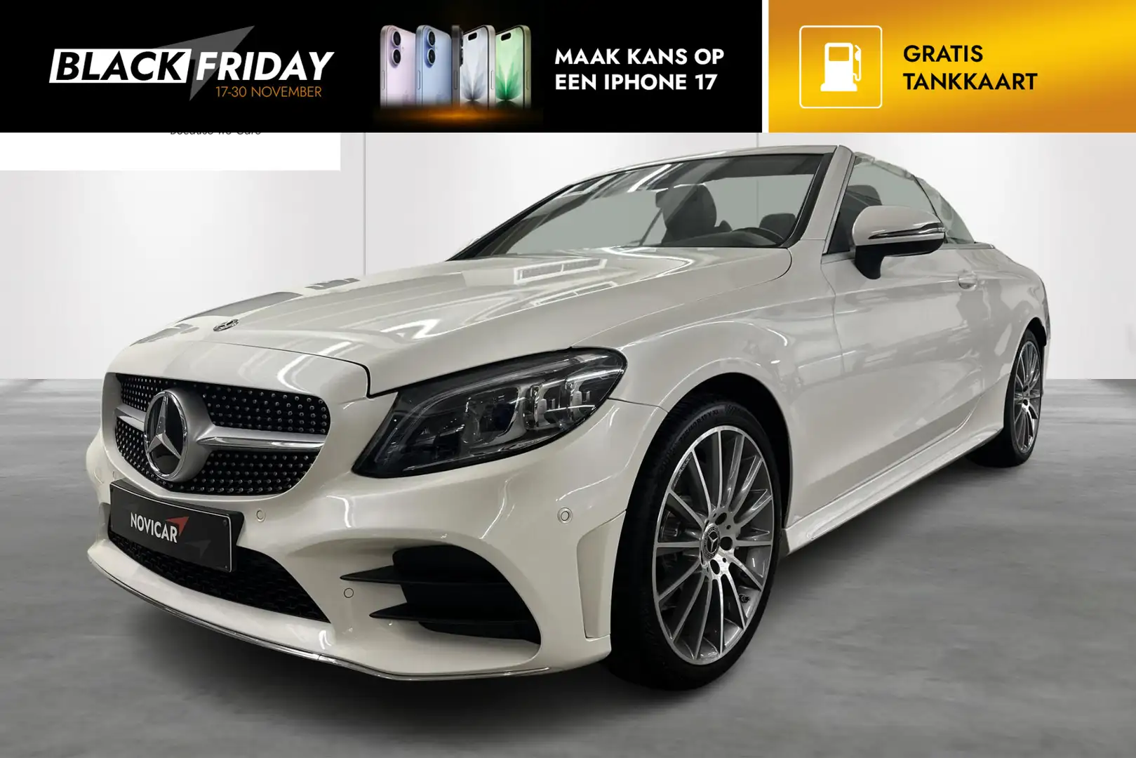 Mercedes-Benz C 180 Cabrio C Auto Cabriolet Blanco - 1