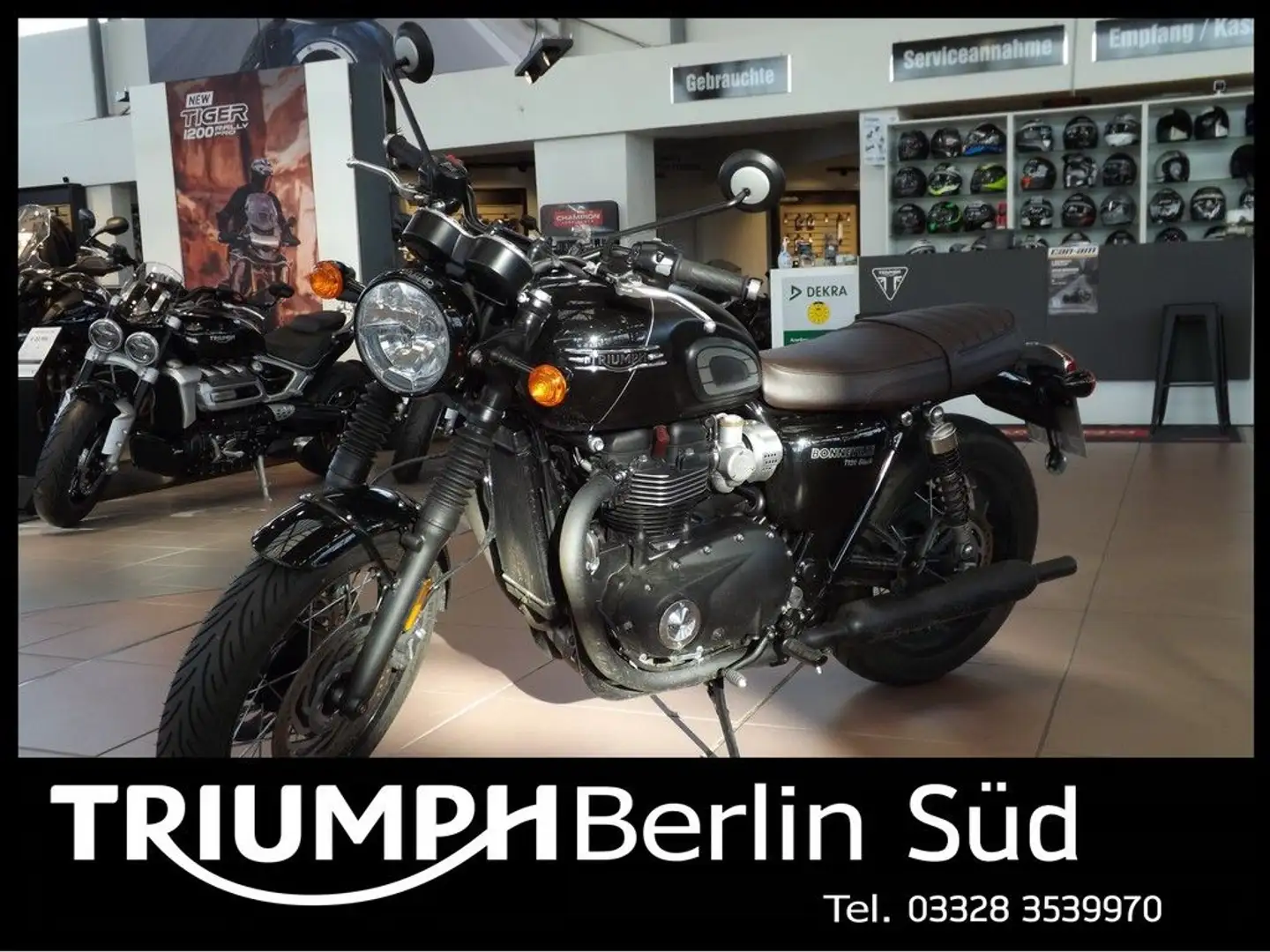 Triumph Bonneville T120 BLACK Schwarz - 1