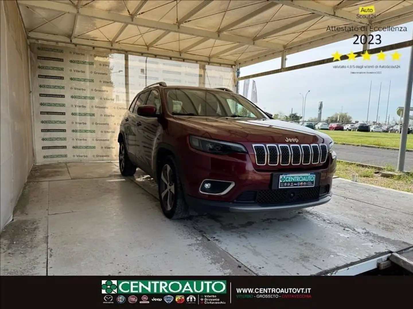 Jeep Cherokee 2.2 mjt Limited fwd auto Rosso - 1