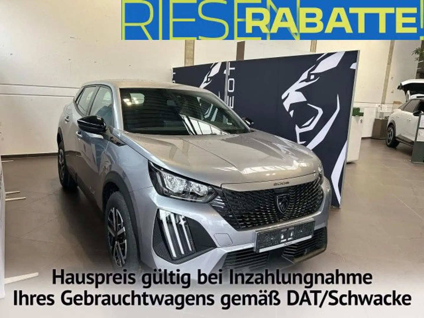 Peugeot 2008 STYLE HYBRID 136 e-DSC6 / SHZ / CarPlay/Andro Argent - 2