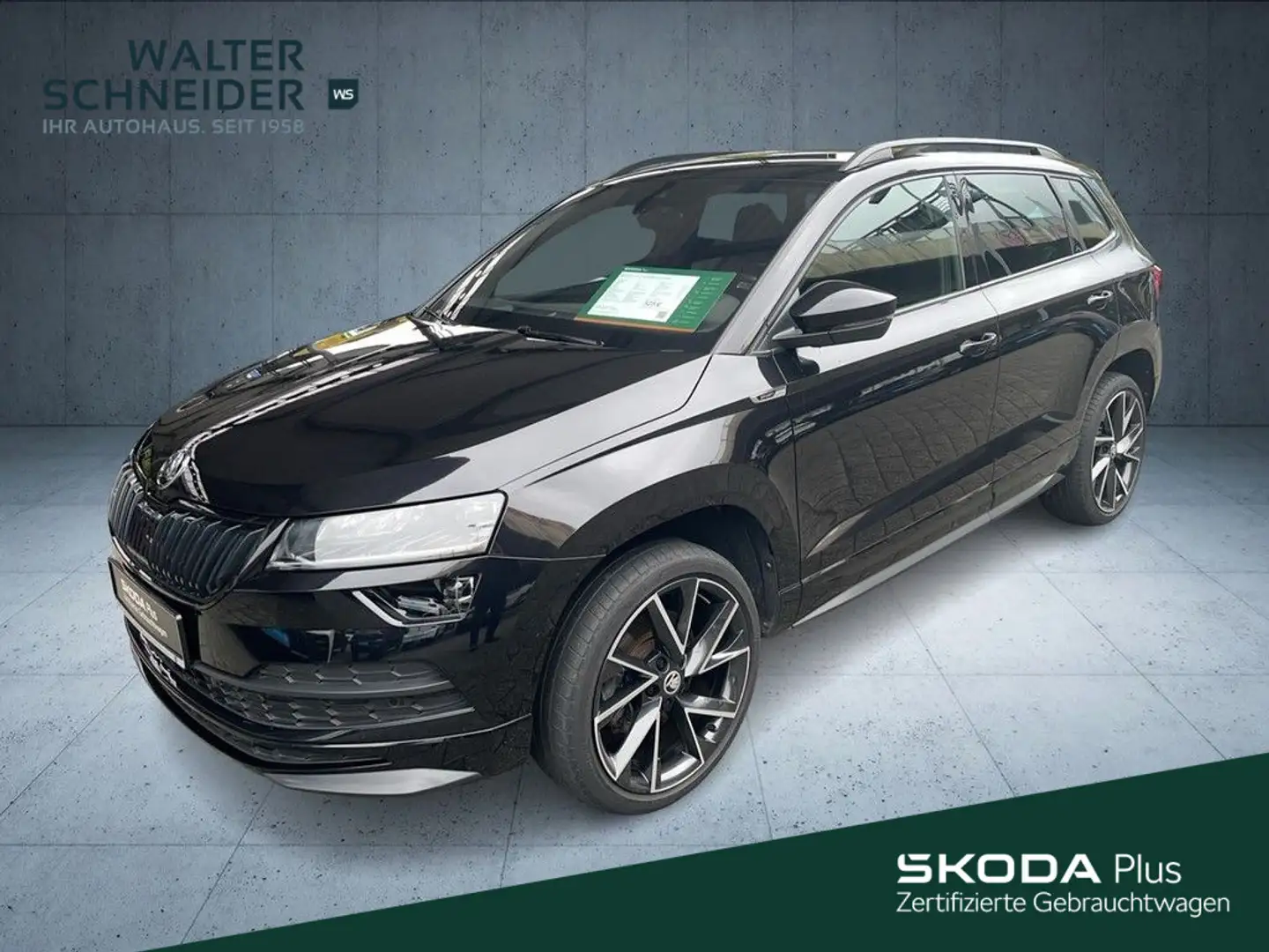 Skoda Karoq 1.5 TSI DSG Sportline Navi LED AHK Negro - 1