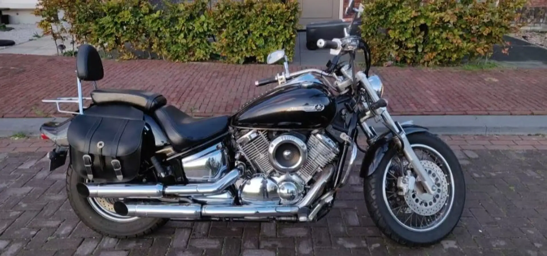 Yamaha XVS 1100 Custom Zwart - 2