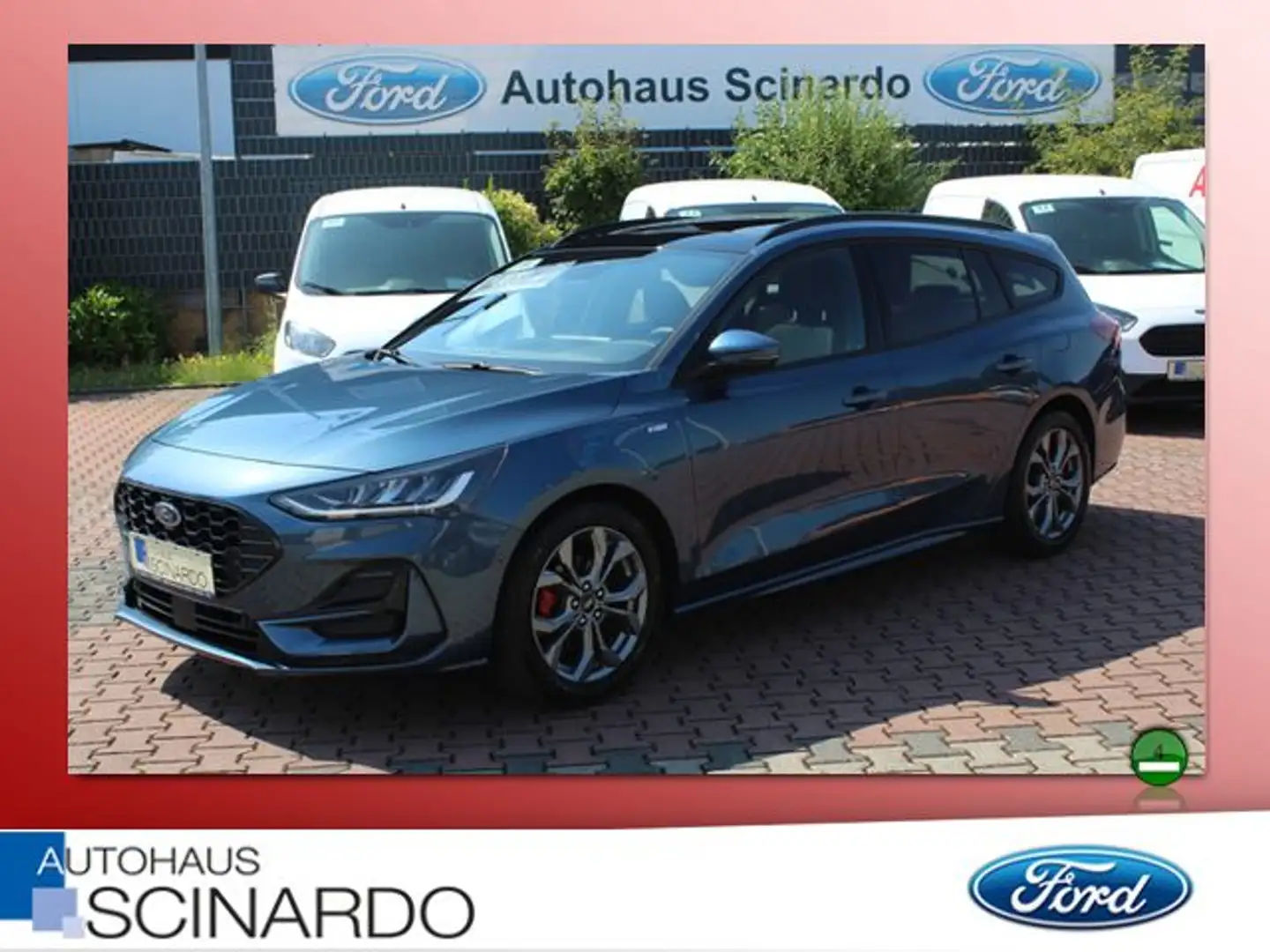 Ford Focus Turnier 1.0EB ST-Line X *Navi*LED*Panorama Bleu - 1