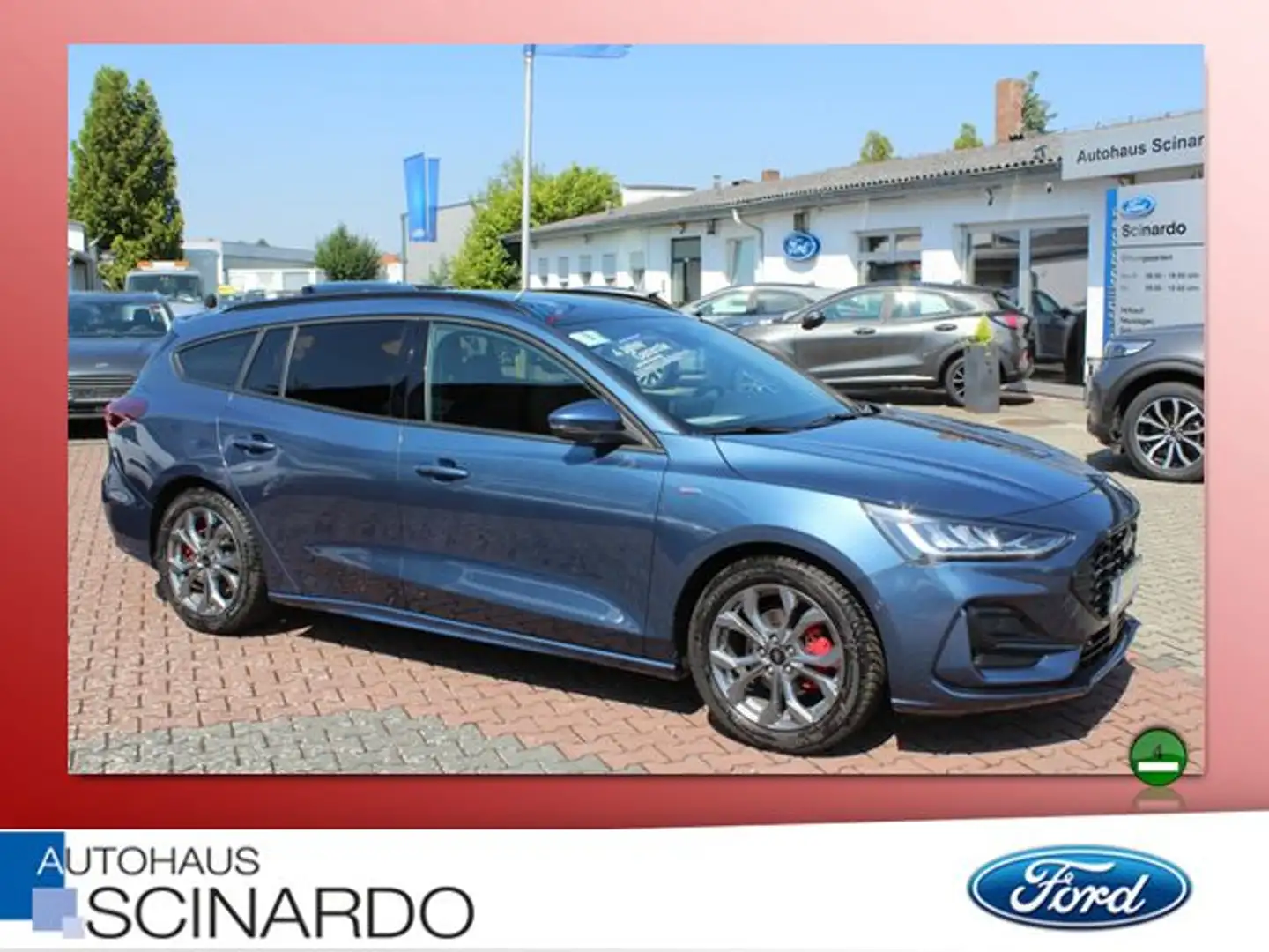Ford Focus Turnier 1.0EB ST-Line X *Navi*LED*Panorama Azul - 2