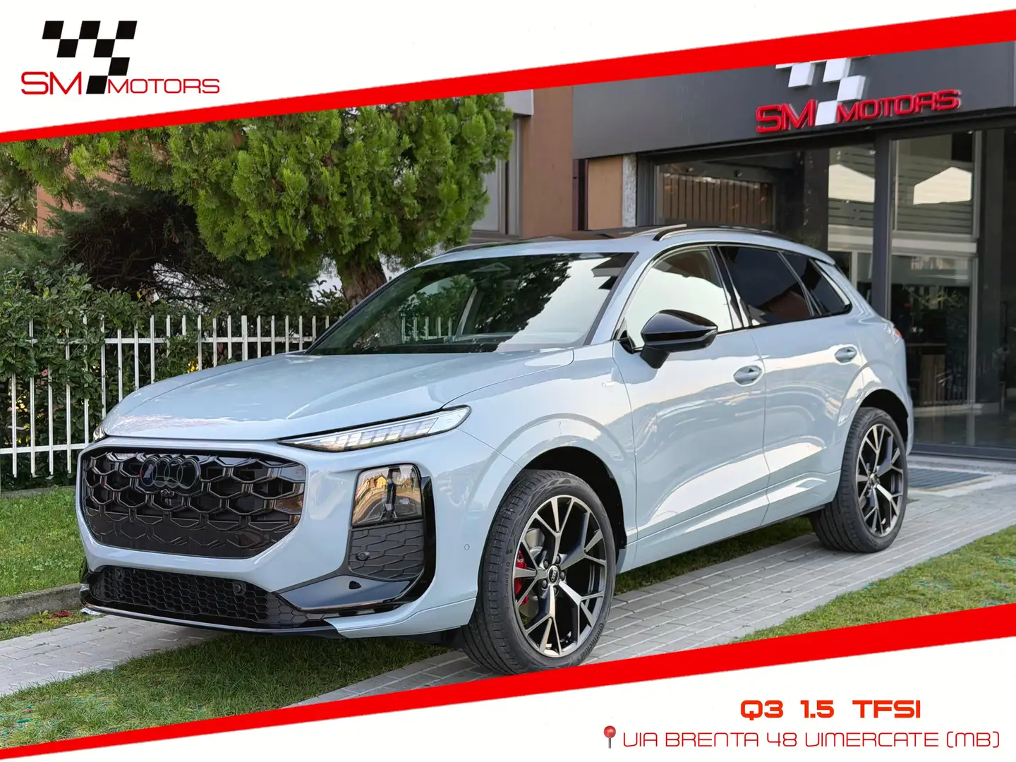 Audi Q3 1.5 tfsi mhev S-Line 150cv PRONTA CONSEGNA Grigio - 1