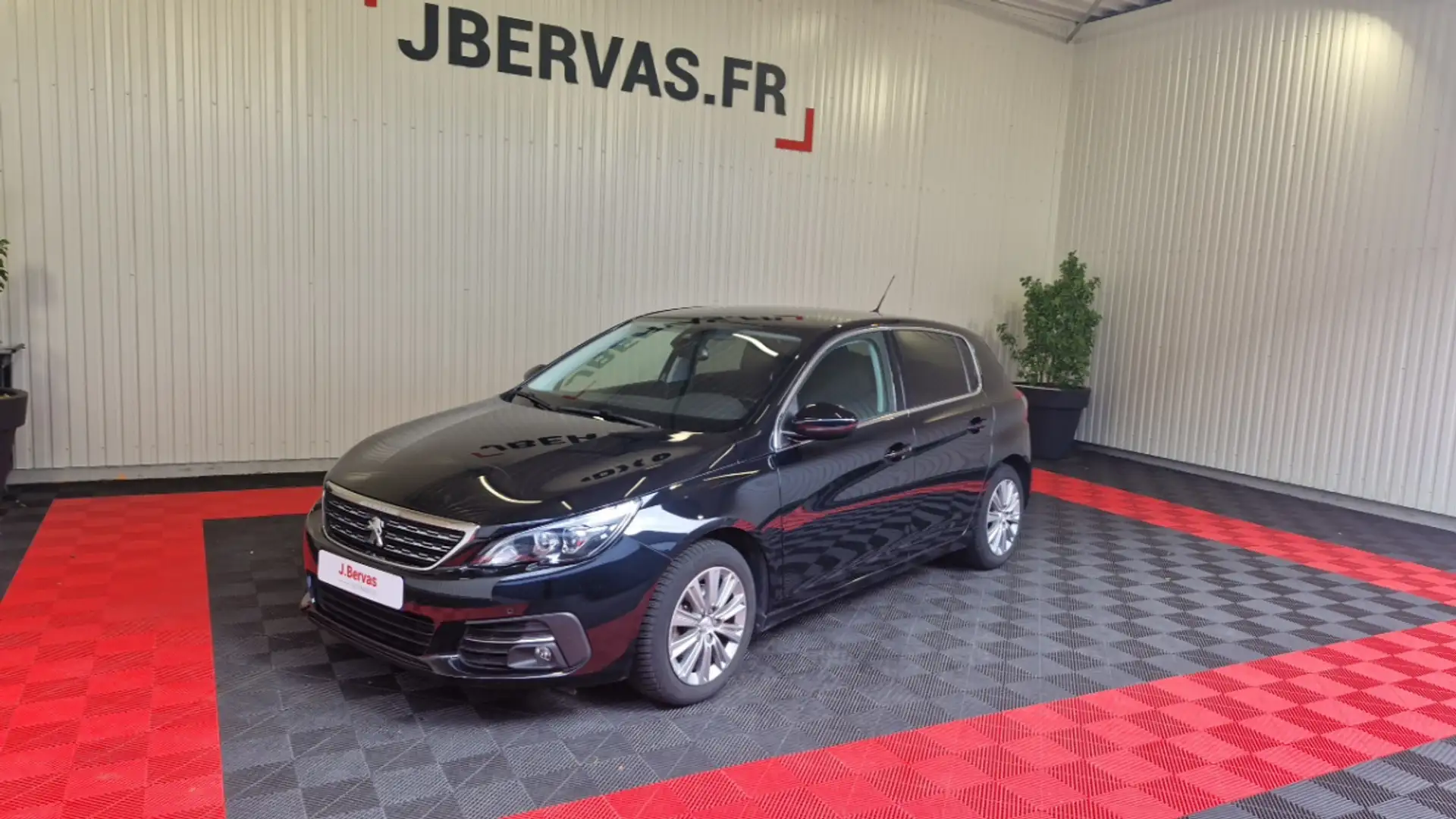 Peugeot 308 BLUEHDI 130CH SS EAT8 ALLURE Noir - 1