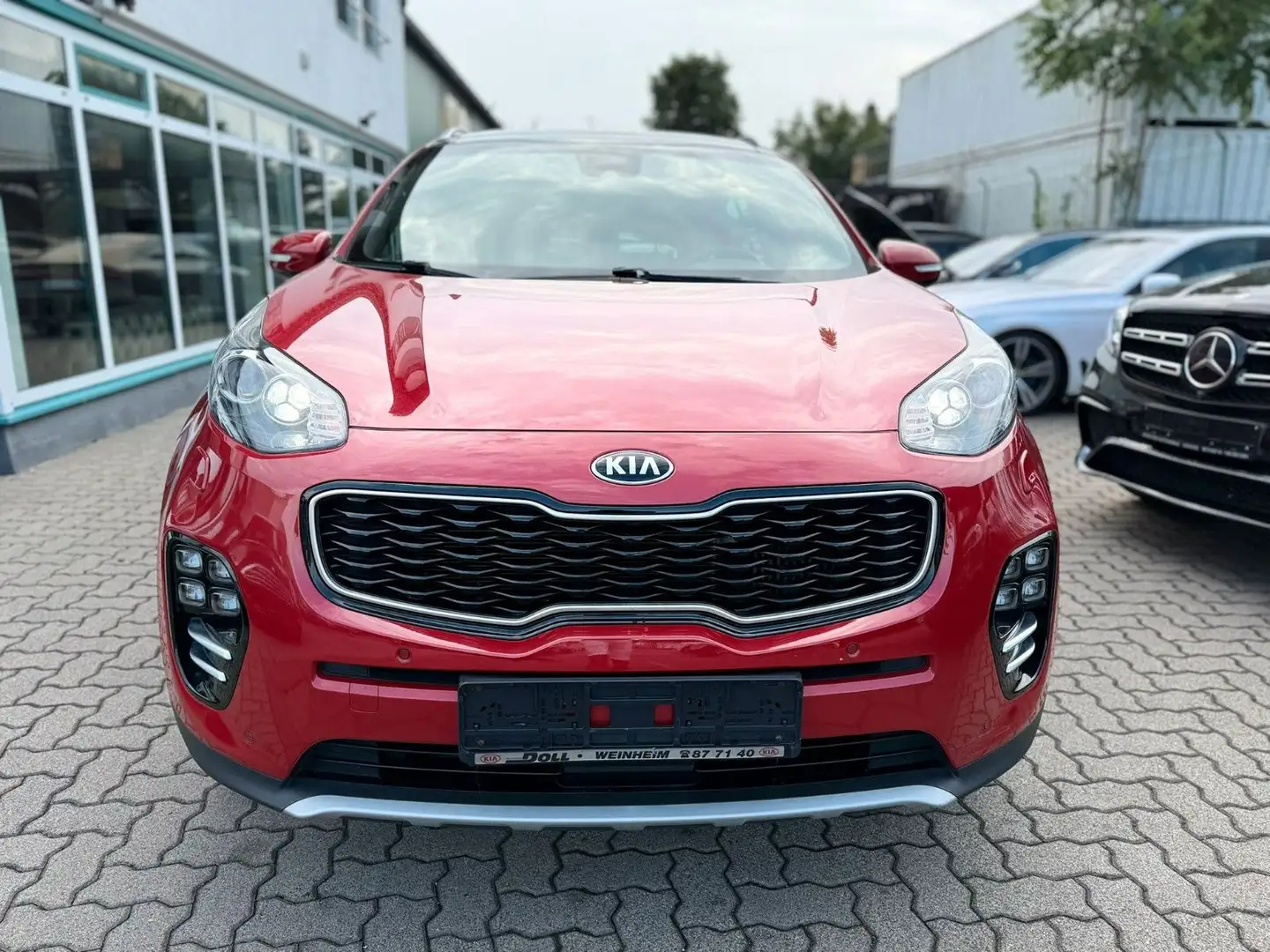 Kia Sportage GT-Line 4WD*PANO*KAMERA*AHK*SHZG*LEDER* Rot - 2