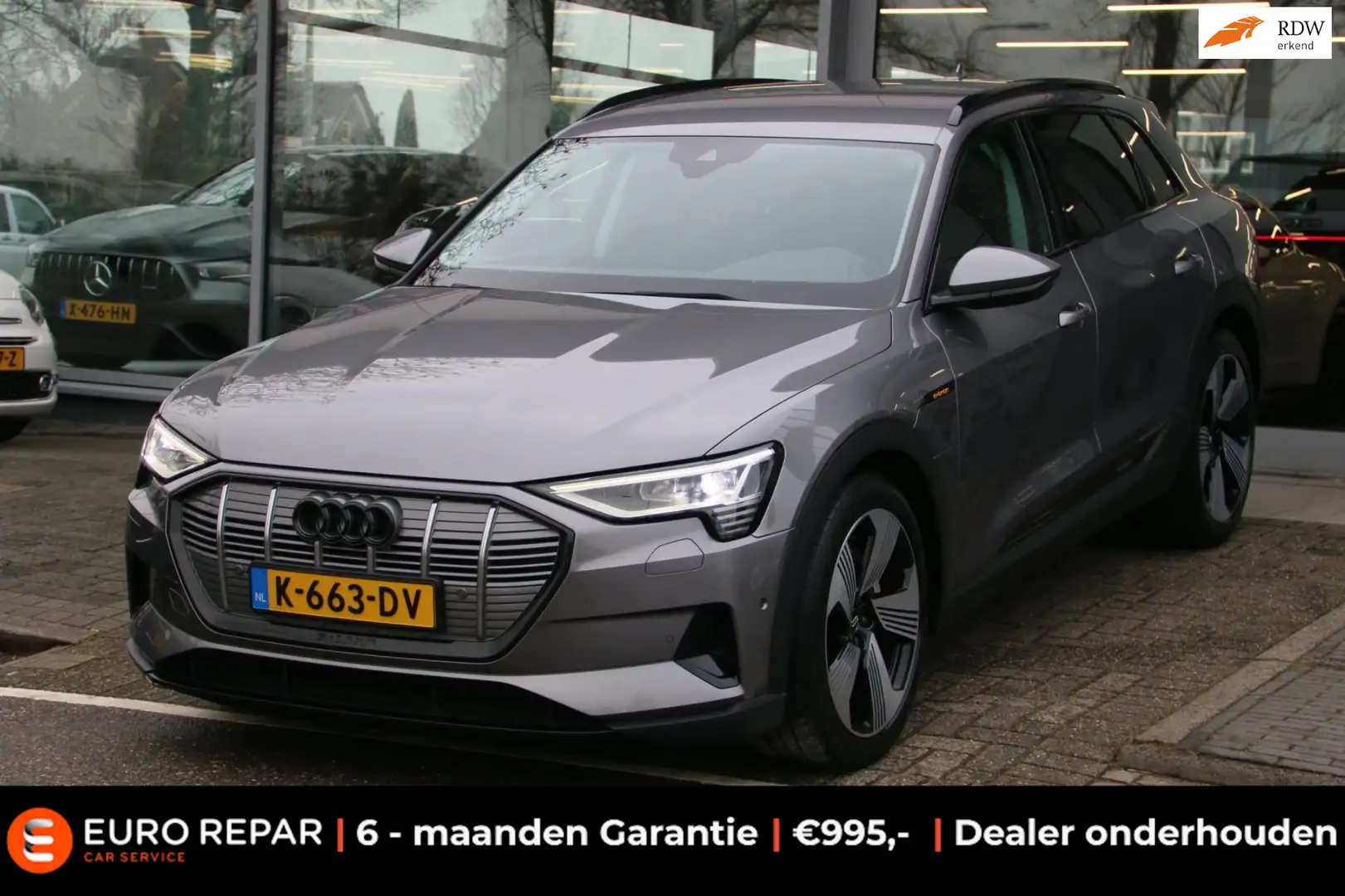 Audi e-tron 50 quattro Business edition 71 kWh SOH 92,6% INCL Grau - 1