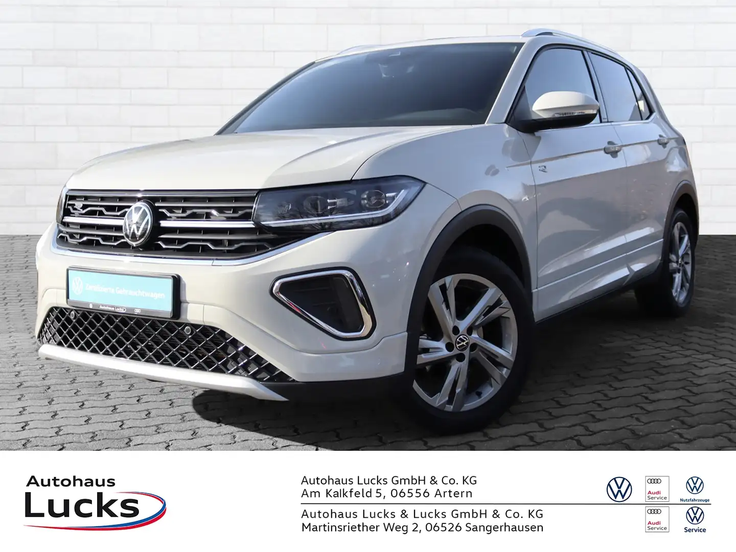 Volkswagen T-Cross 1.5 TSI DSG R-Line AHK Kamera Grau - 2