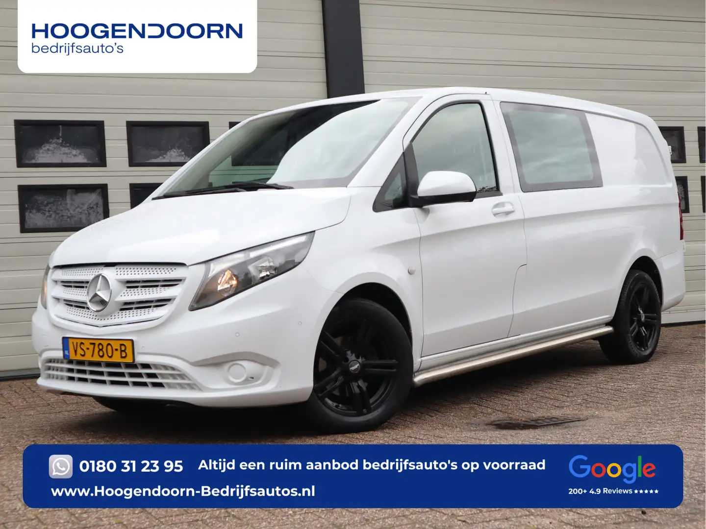Mercedes-Benz Vito 114 CDI Automaat Lang L2 DC 5 Pers. - Camera - Cru Wit - 1