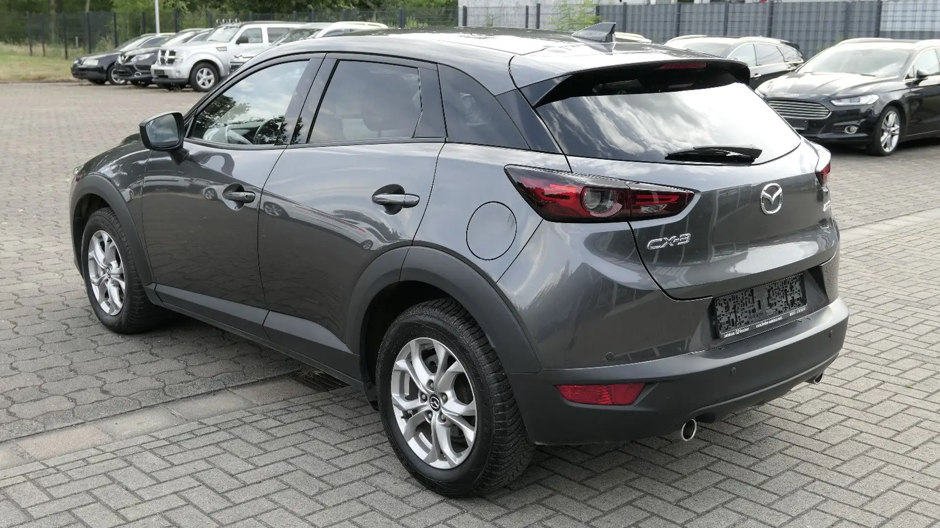 Mazda CX-3 Exclusive-Line/LED/DAB/Navi/Euro6d TEMP Gris - 2