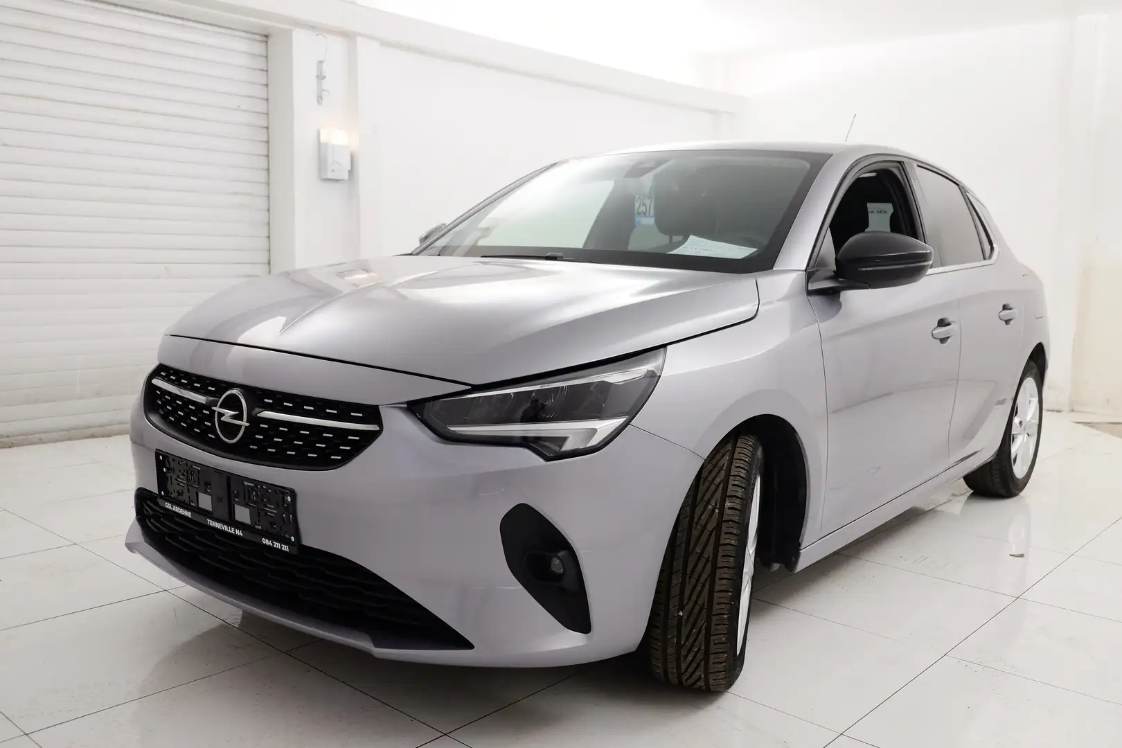 Opel Corsa 1.2i Elegance # Airco, GPS, Cruise # 1er propri Gris - 2