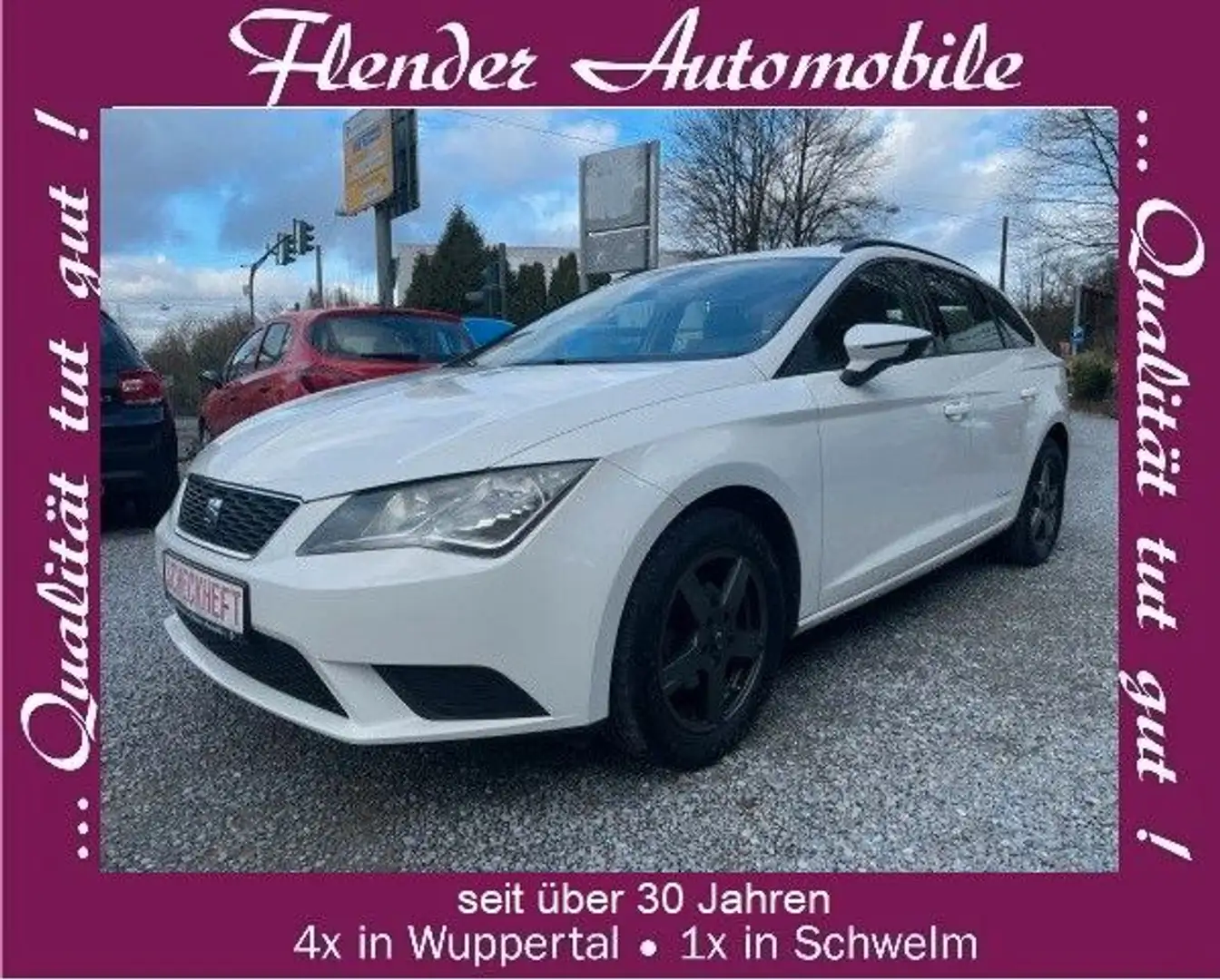 SEAT Leon ST Reference PDC,AHK inkl.3J.Hausgarantie Bianco - 1