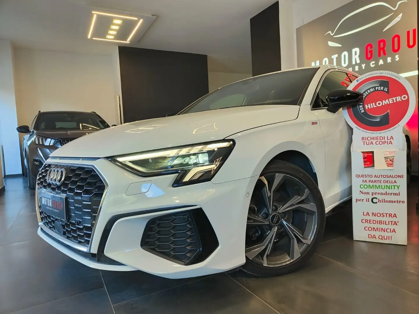 Audi A3 A3 SPB 30 TDI S tronic S line edition Blanc - 1