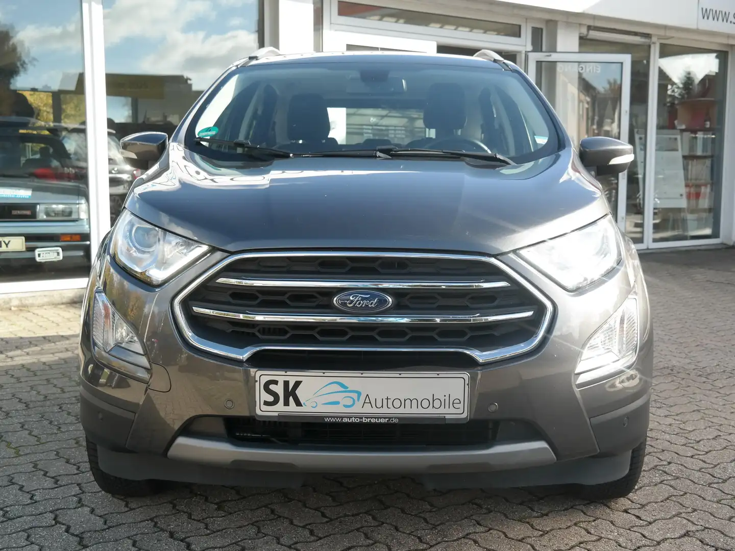 Ford EcoSport Titanium*1.Hand*Scheckheft*Navi*Schiebedach*SHZ Grau - 2