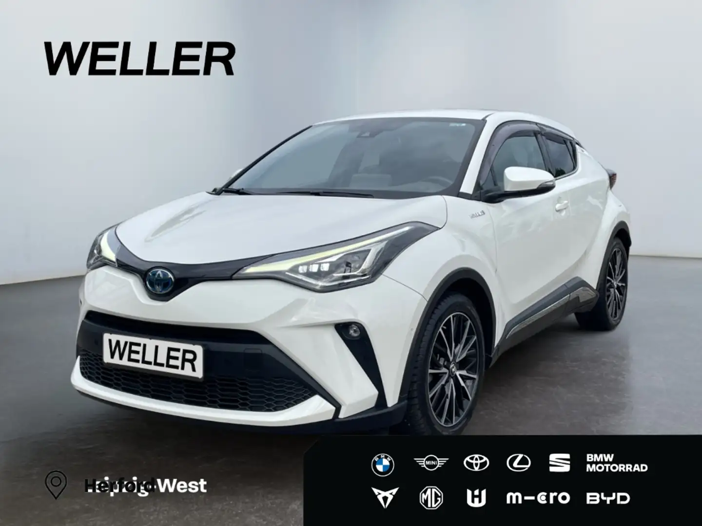 Toyota C-HR 2.0 Hybrid Lounge *AHK*JBL*Teilleder*SHZ*CAM* Weiß - 1