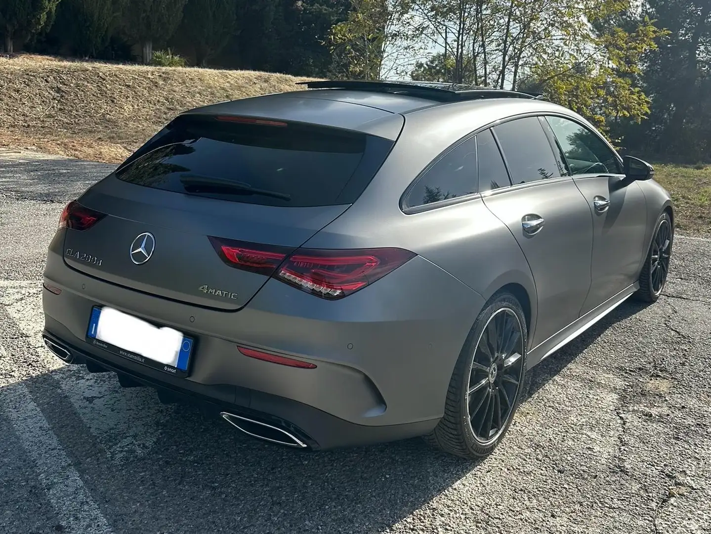 Mercedes-Benz CLA 200 Cla 200 d 4matic auto AMG Premium Night Edition Grigio - 2