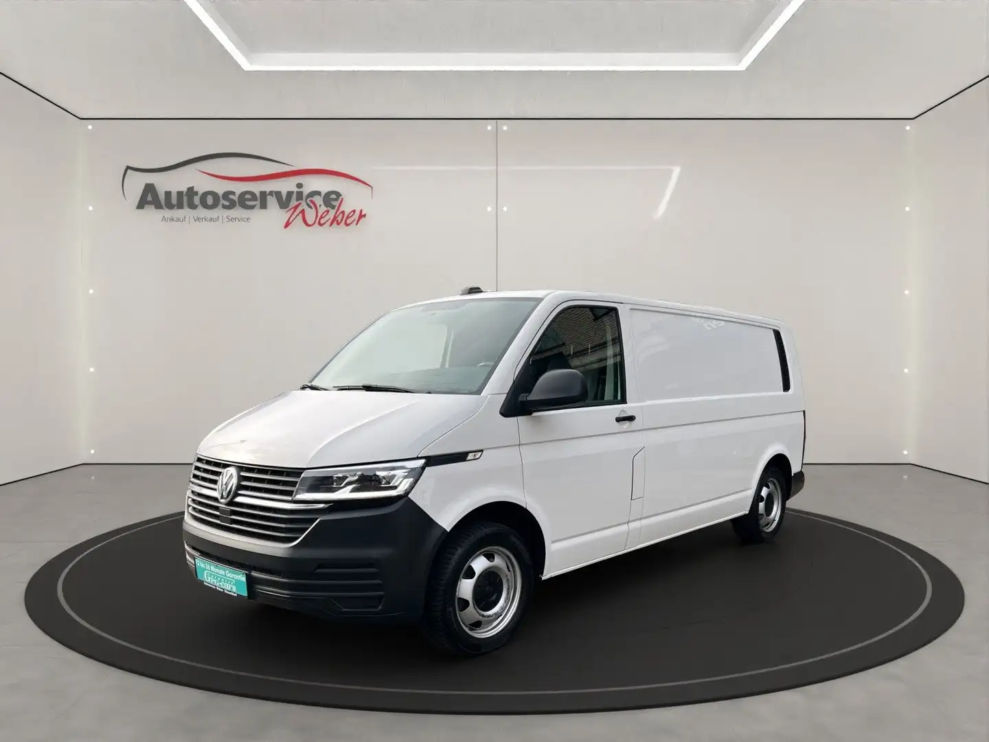 Volkswagen T6 Transporter T6.1 Transporter Kaste lang/LED/Standh/Navi/ACC Blanc - 1