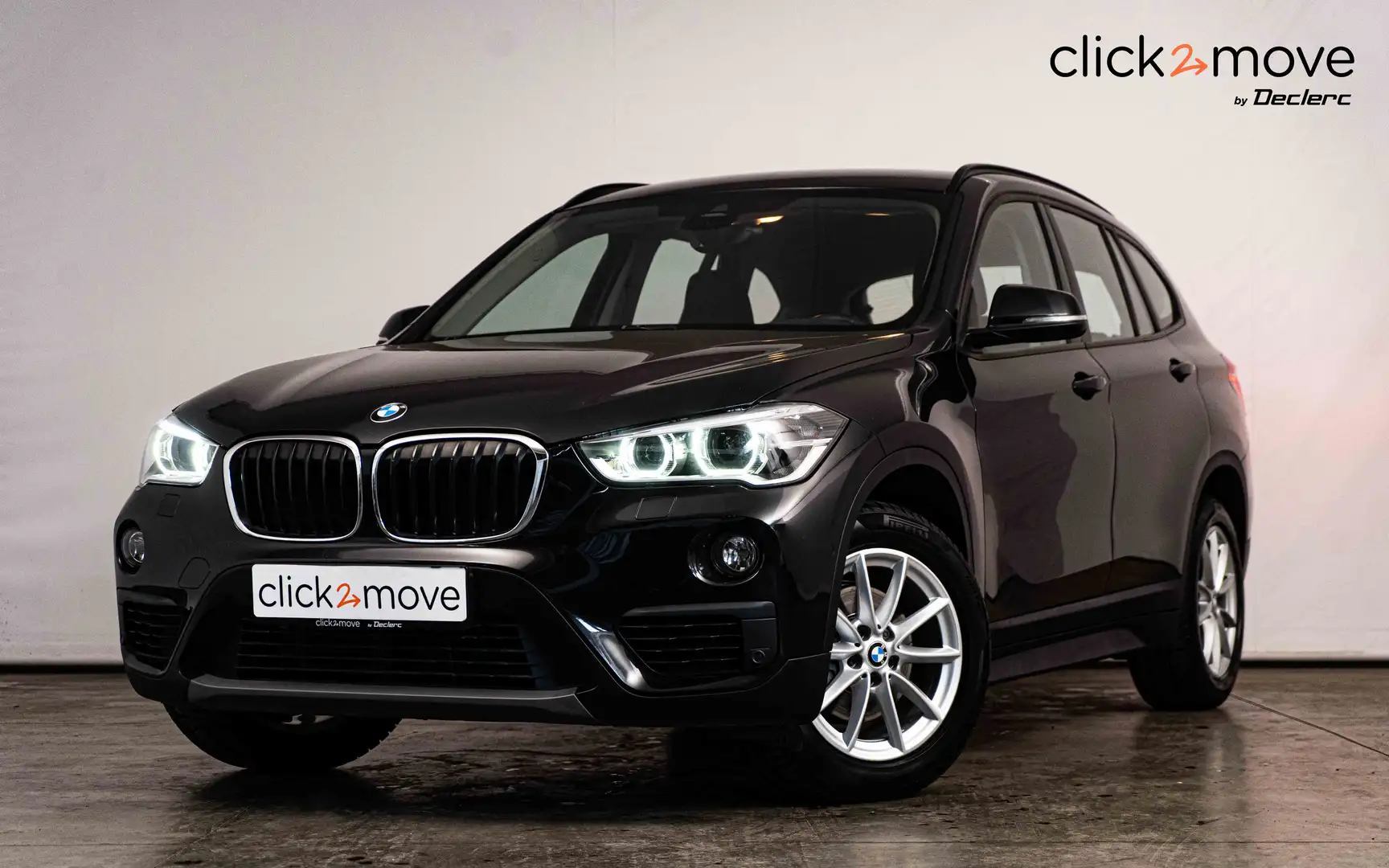 BMW X1 2.0 dAS xDrive18 Zwart - 1