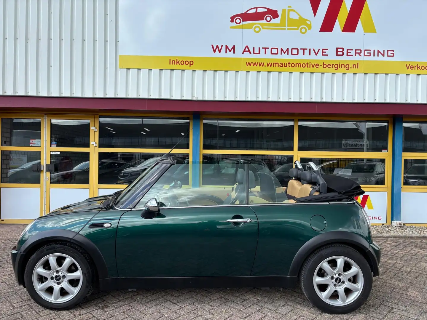 MINI Mini Cabrio 1.6 CABRIO AUTOMAAT LEDER Verde - 2