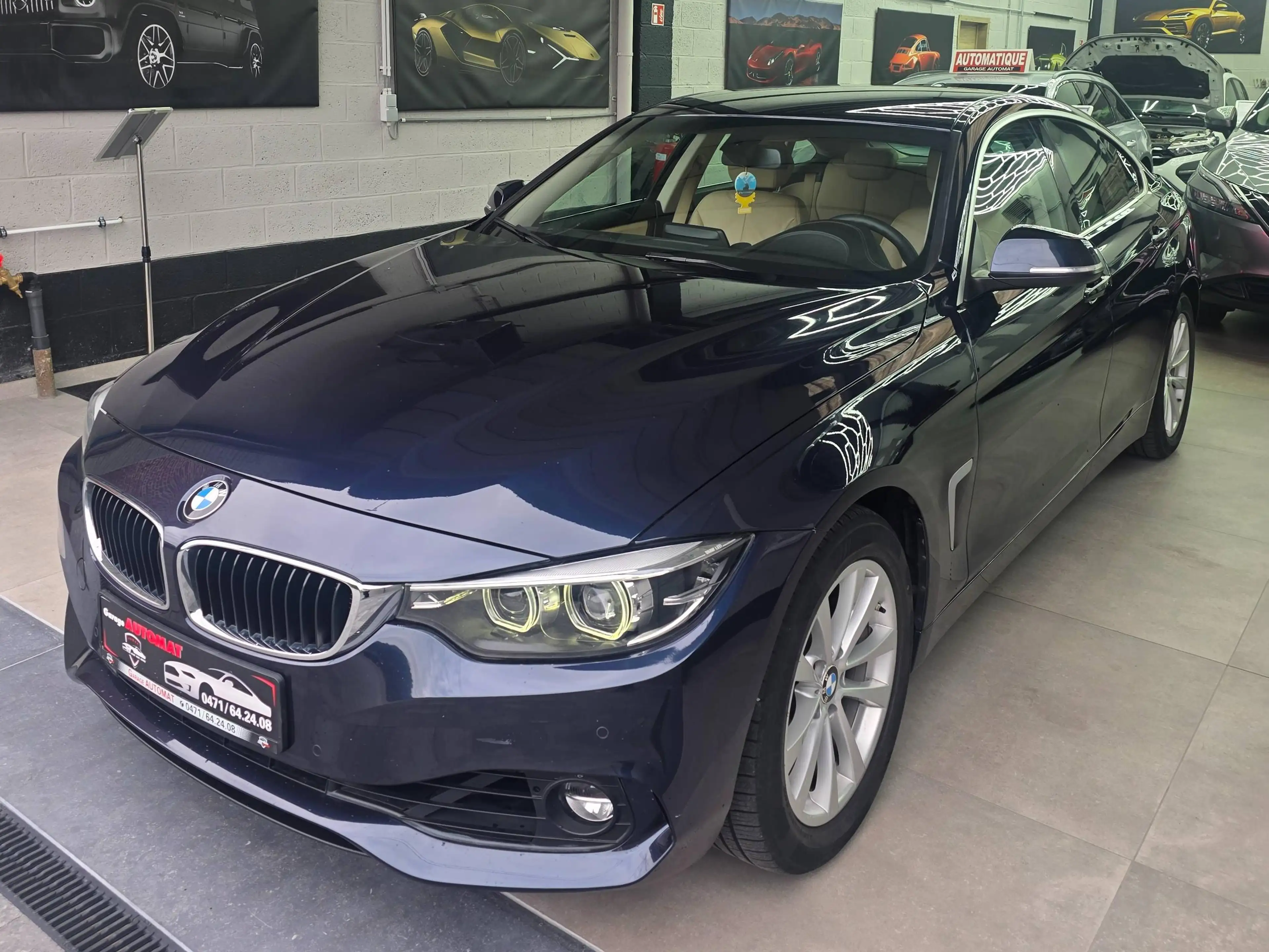BMW 418 LED//CUIR//GARANTIE//CAMERA — photo 9