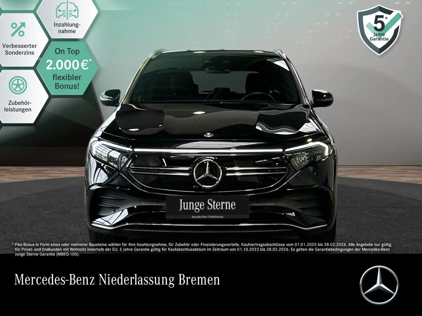 Mercedes-Benz EQA 250 AMG+ADVANCED+360+EDW Schwarz - 1