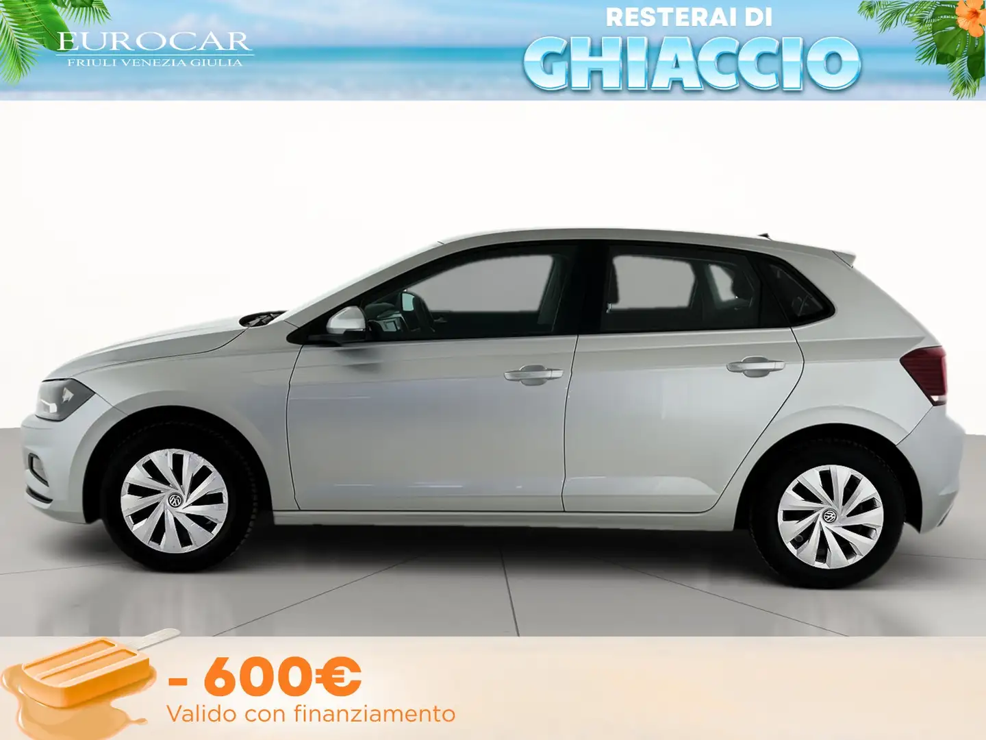 Volkswagen Polo 5p 1.0 mpi trendline 65cv Zilver - 2