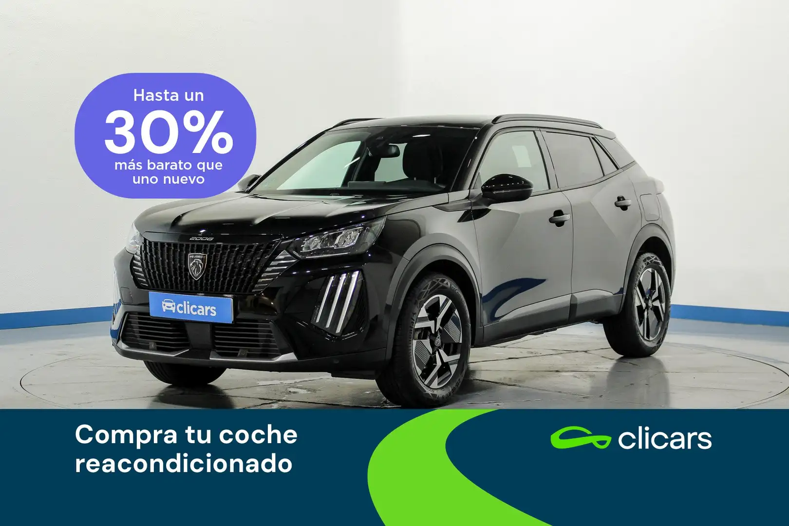 Peugeot 2008 1.2 PureTech S&S Allure 100 Negro - 1
