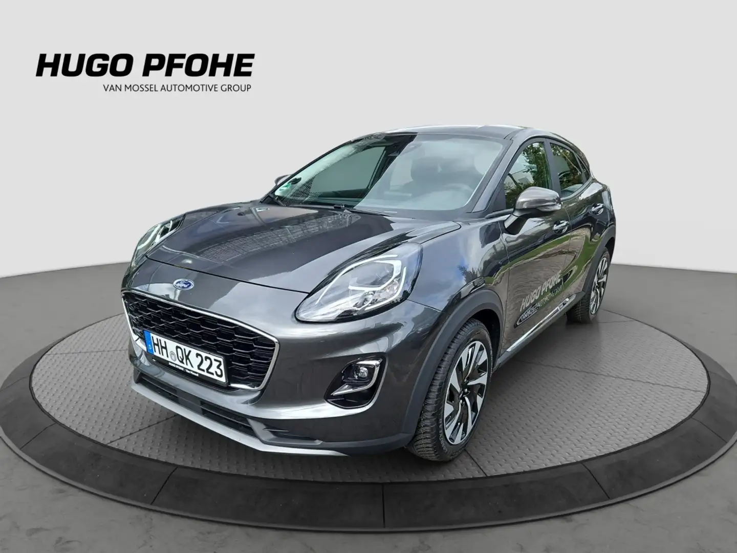 Ford Puma Titanium 1.0 EB MHEV LED GJR SHZ PDC Navi BT Grau - 1