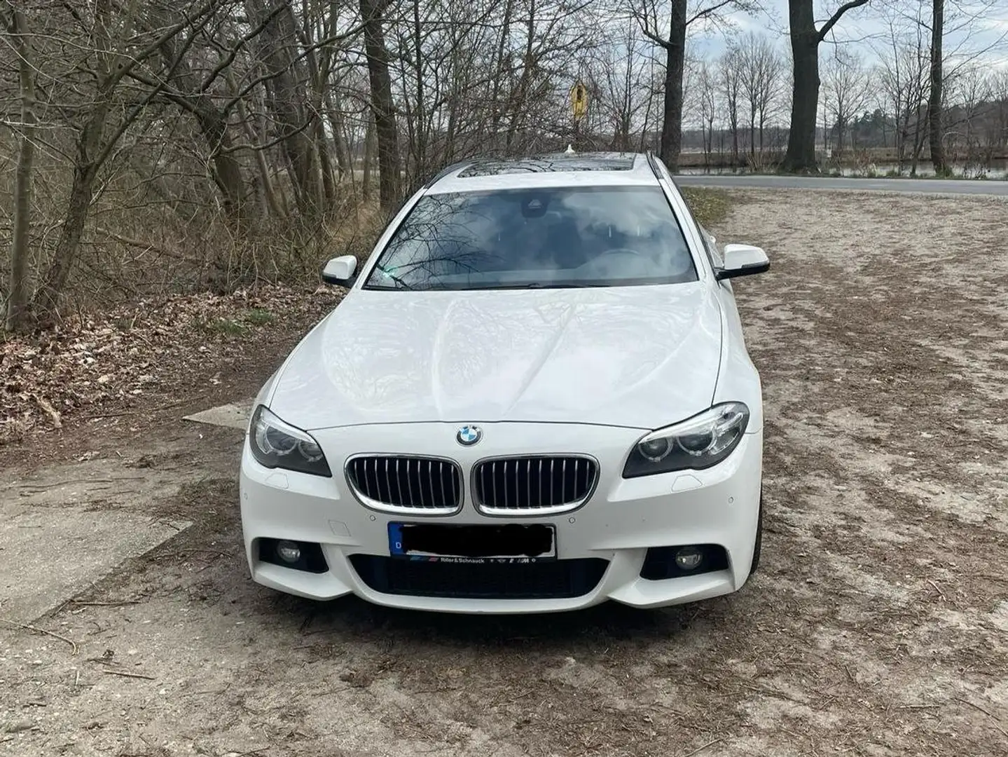 BMW 525 525d+Touring+Sport-Aut. Wit - 1