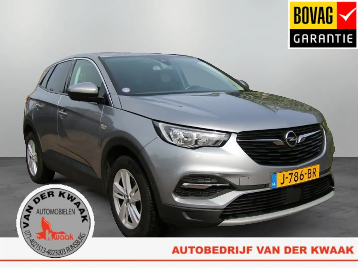 Opel Grandland X 1.2 Turbo Bus. Ex. | Apple carplay | Camera achter Grijs - 1