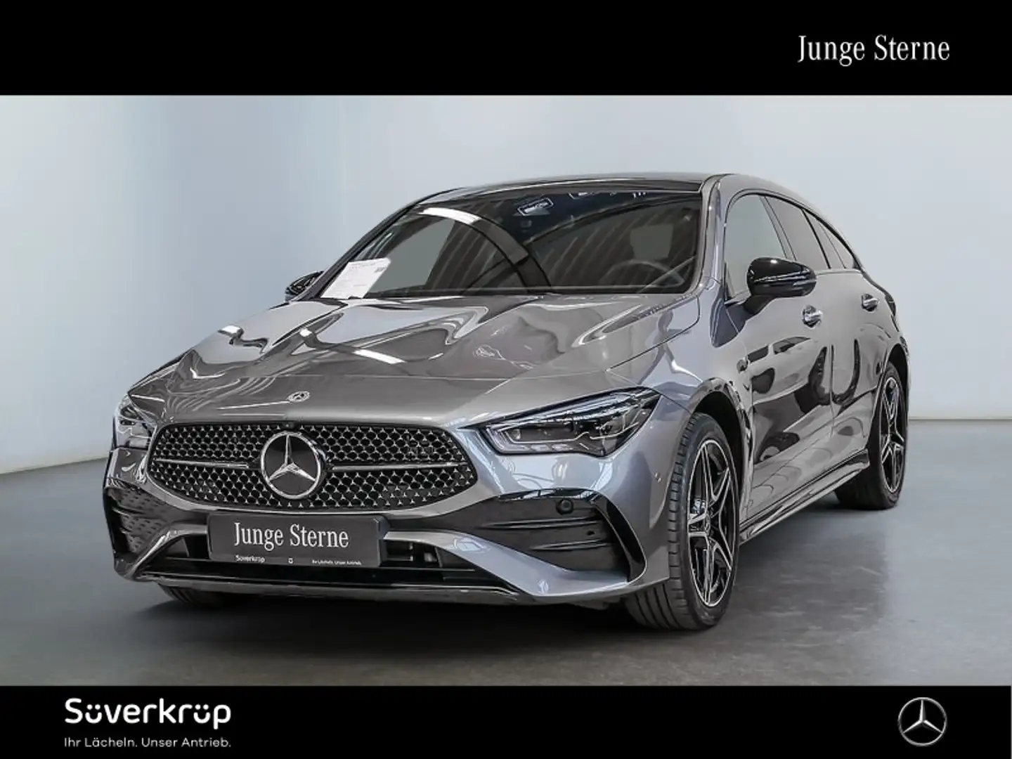 Mercedes-Benz CLA 250 e SB , AMG NIGHT SPUR PANO 360 PDC MEMO Grijs - 2