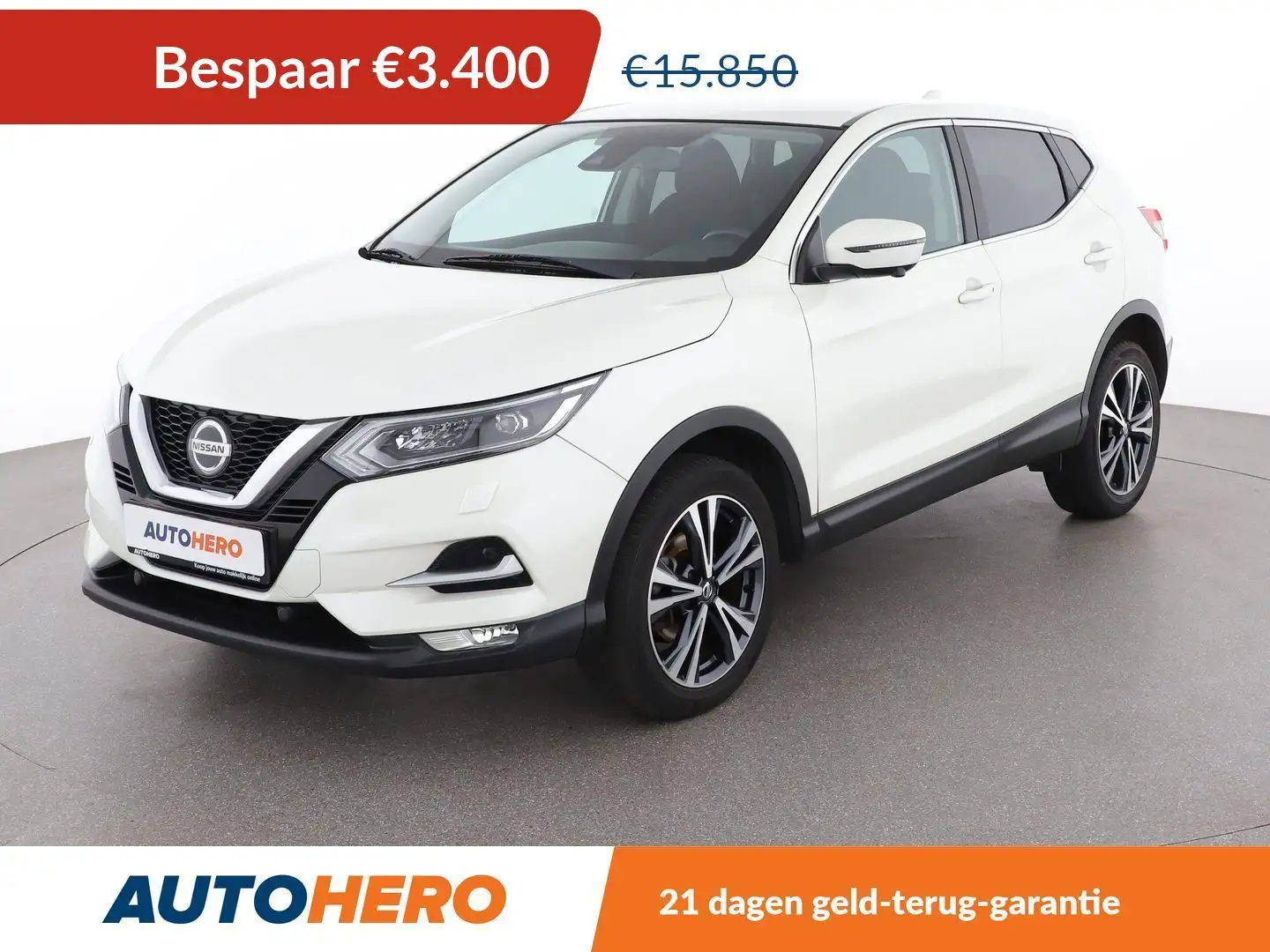 Nissan Qashqai 1.2 N-Connecta Blanc - 1