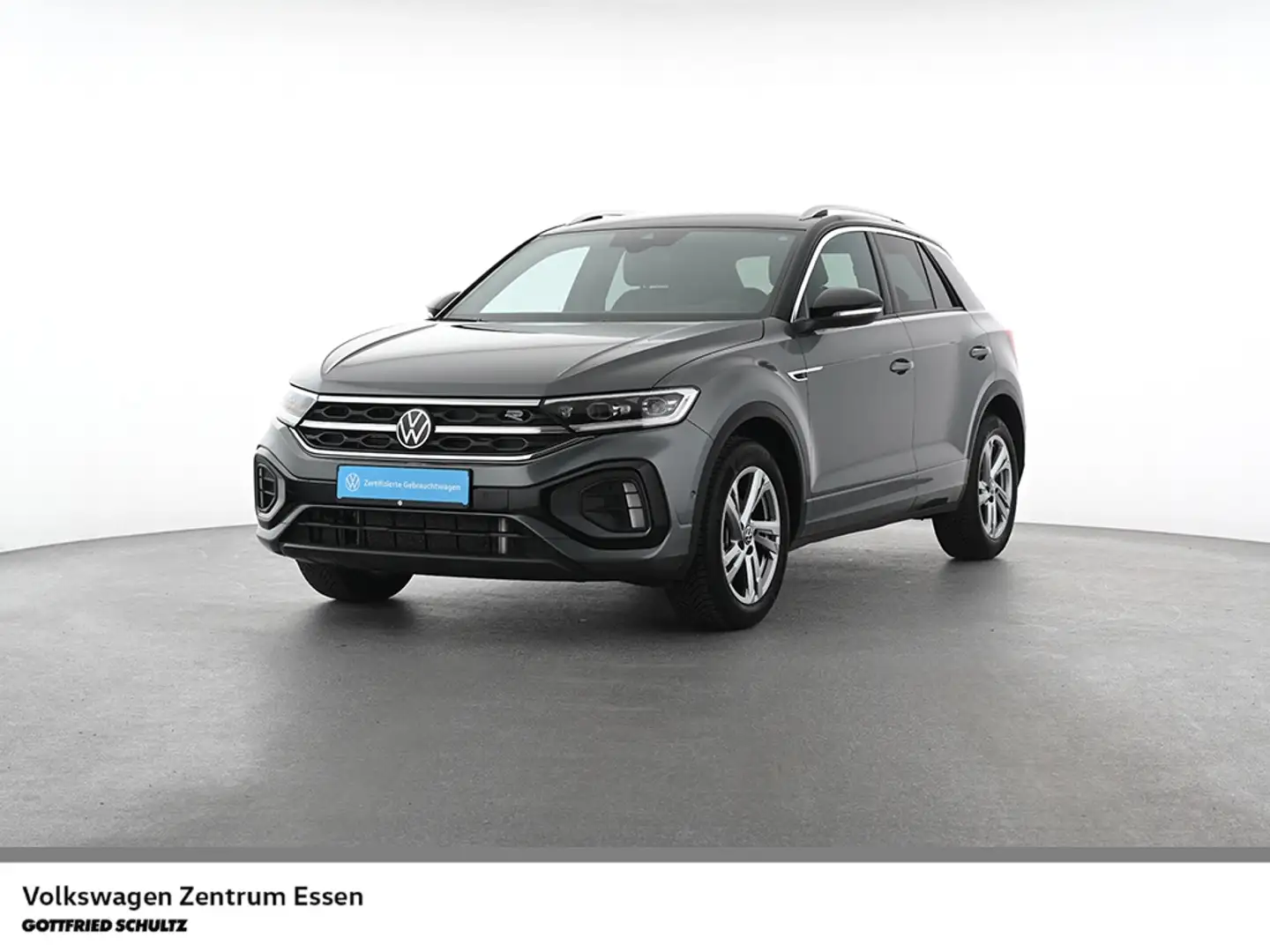Volkswagen T-Roc R-Line TSI DSG LED AHK Navi R-Kamera Grau - 1