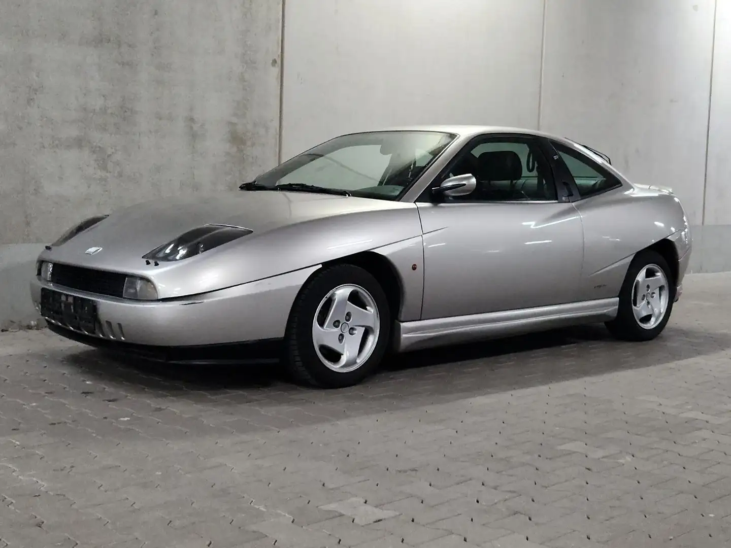 Fiat Coupe TÜV Neu Klima Leder Gümüş rengi - 1