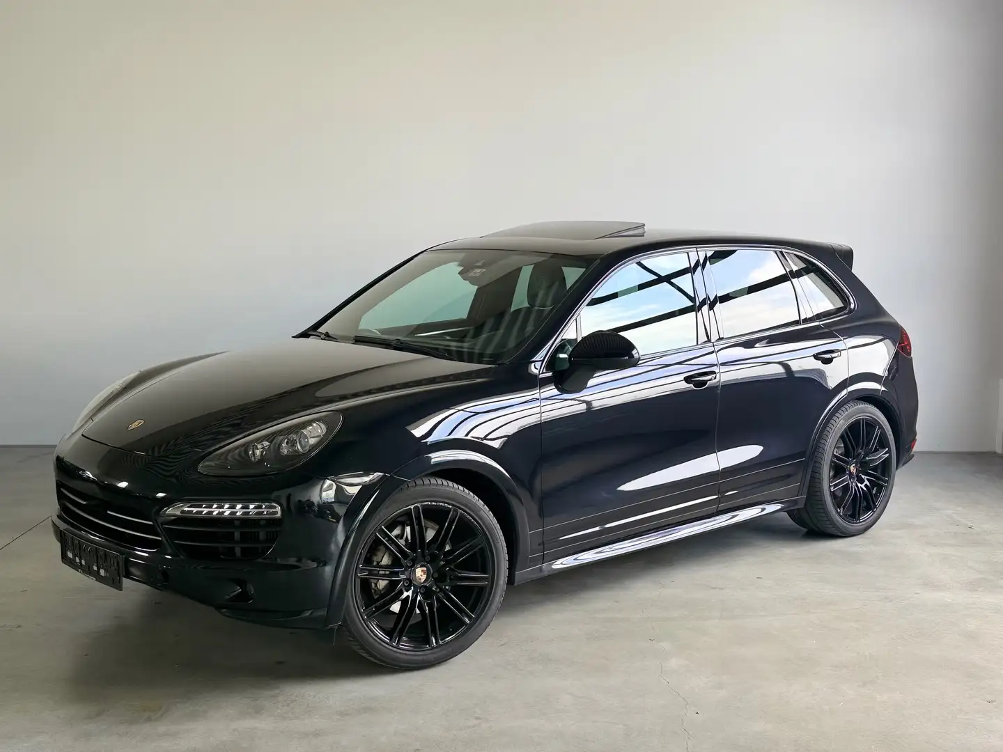 Porsche Cayenne Cayenne S Diesel,PANO,ACC,SZH,SZB,BOSE,LUFTFAHRW Schwarz - 1