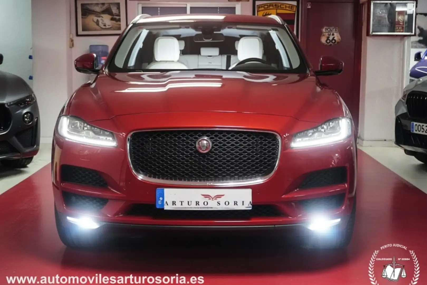 Jaguar F-Pace 3.0TDV6 Prestige Aut. AWD Rojo - 2
