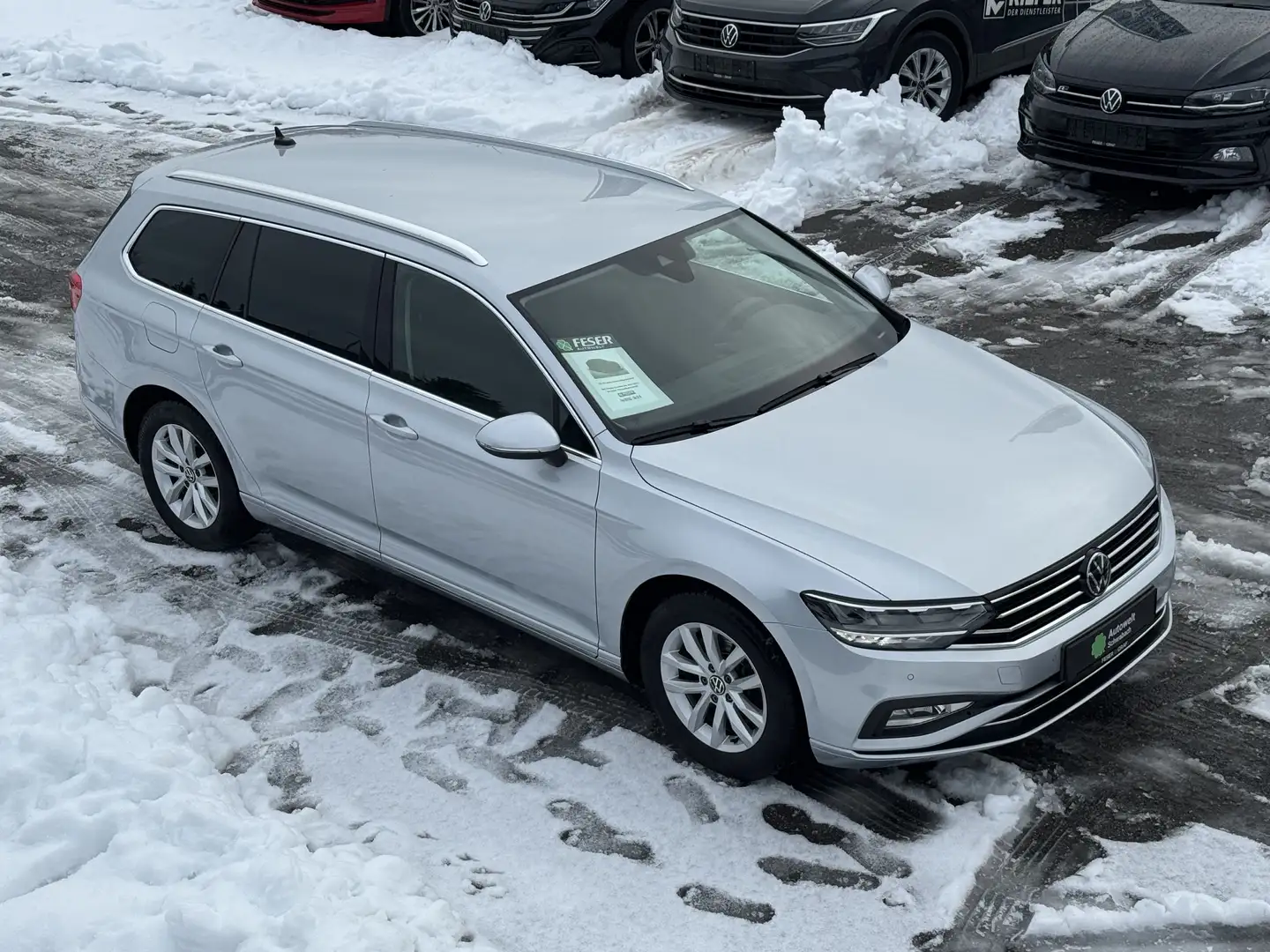 Volkswagen Passat Variant 2.0 TDI DSG AHK KAM 4X SHZ APP Silber - 1