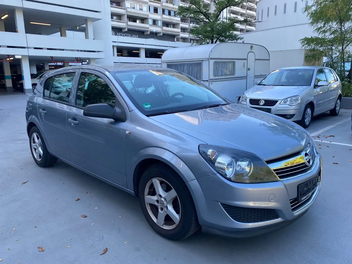 Opel Astra 1.6 Klima Alu 1.Hand Tel.01708044052 siva - 1