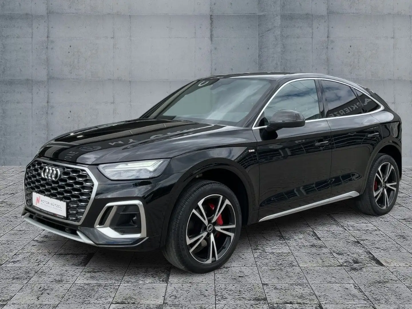 Audi Q5 40 TDI QU S-LINE LED+NAVI+RFK+GRA Noir - 2