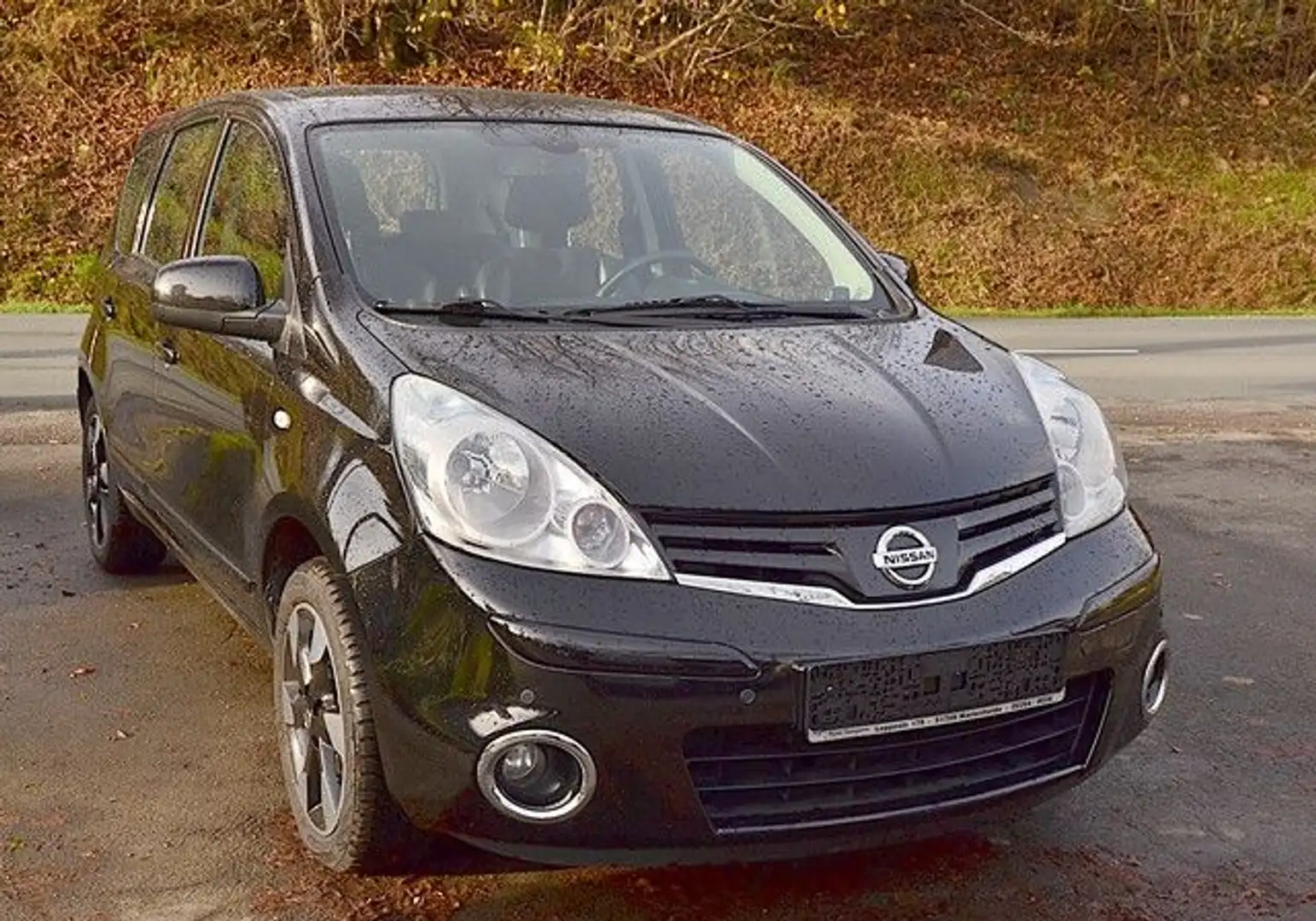 Nissan Note I-Way*AUTOMATIK*AHK*2.HAND Schwarz - 2