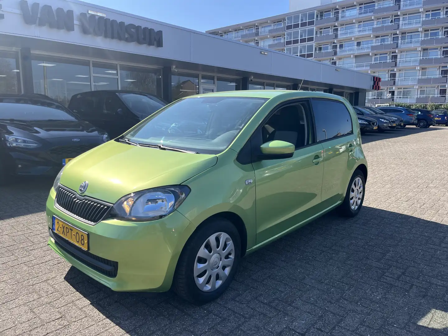 Skoda Citigo 1.0 Greentech Active Pro 5Drs Airco Nap Vert - 1