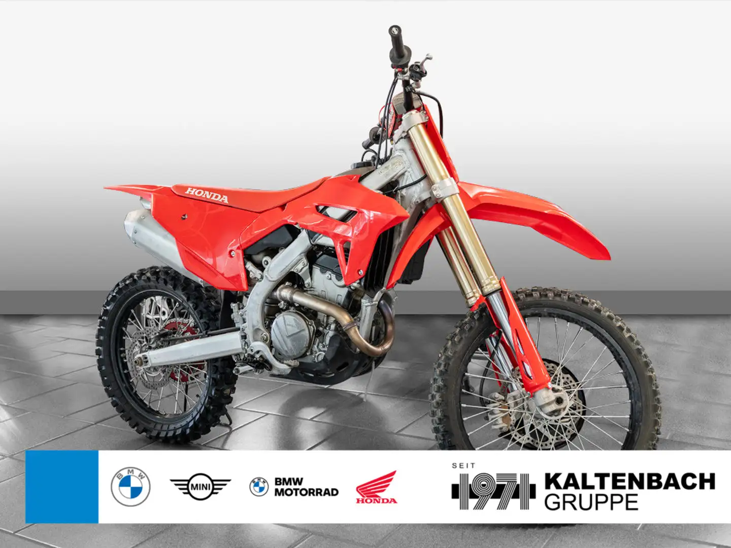 Honda CRF 250 Motocross 77 Betriebs Stunden Roşu - 1