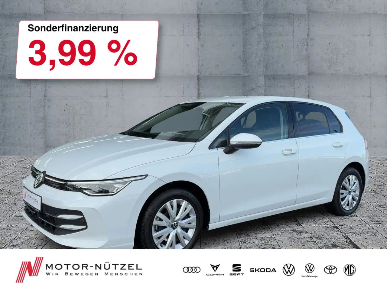 Volkswagen Golf 1.5 TSI STYLE LED+NAVI+RFK+ACC+SHZ