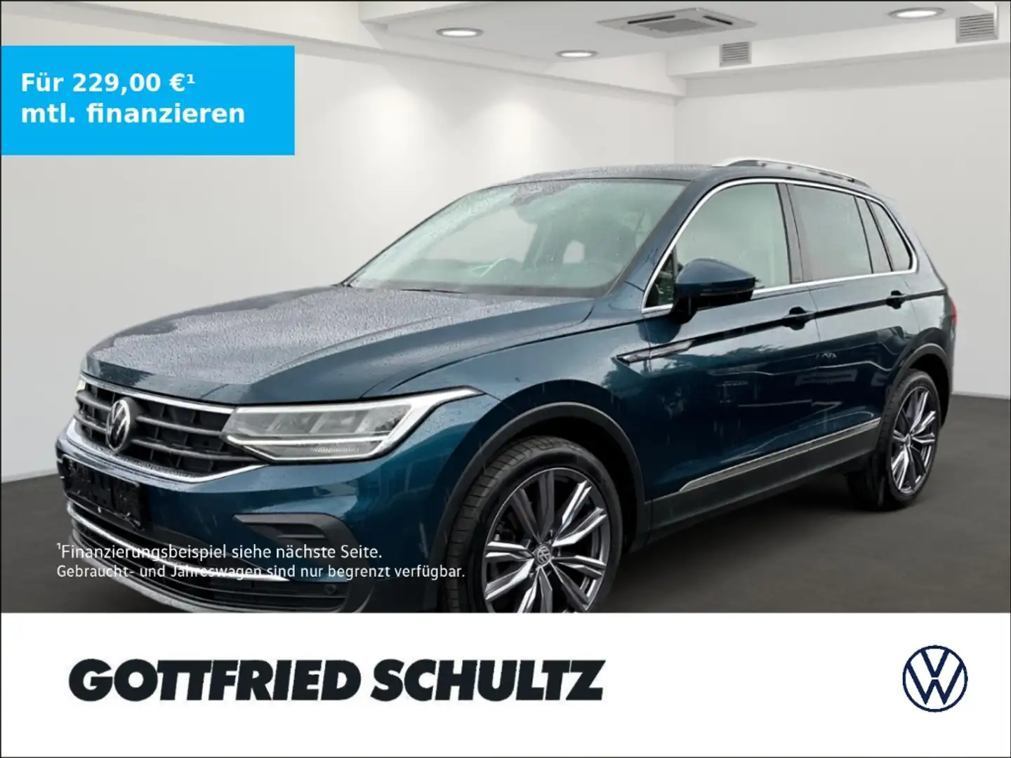 Volkswagen Tiguan 1.5 TSI Life LED   Pano   ParkAssist   SHZ Blauw - 1