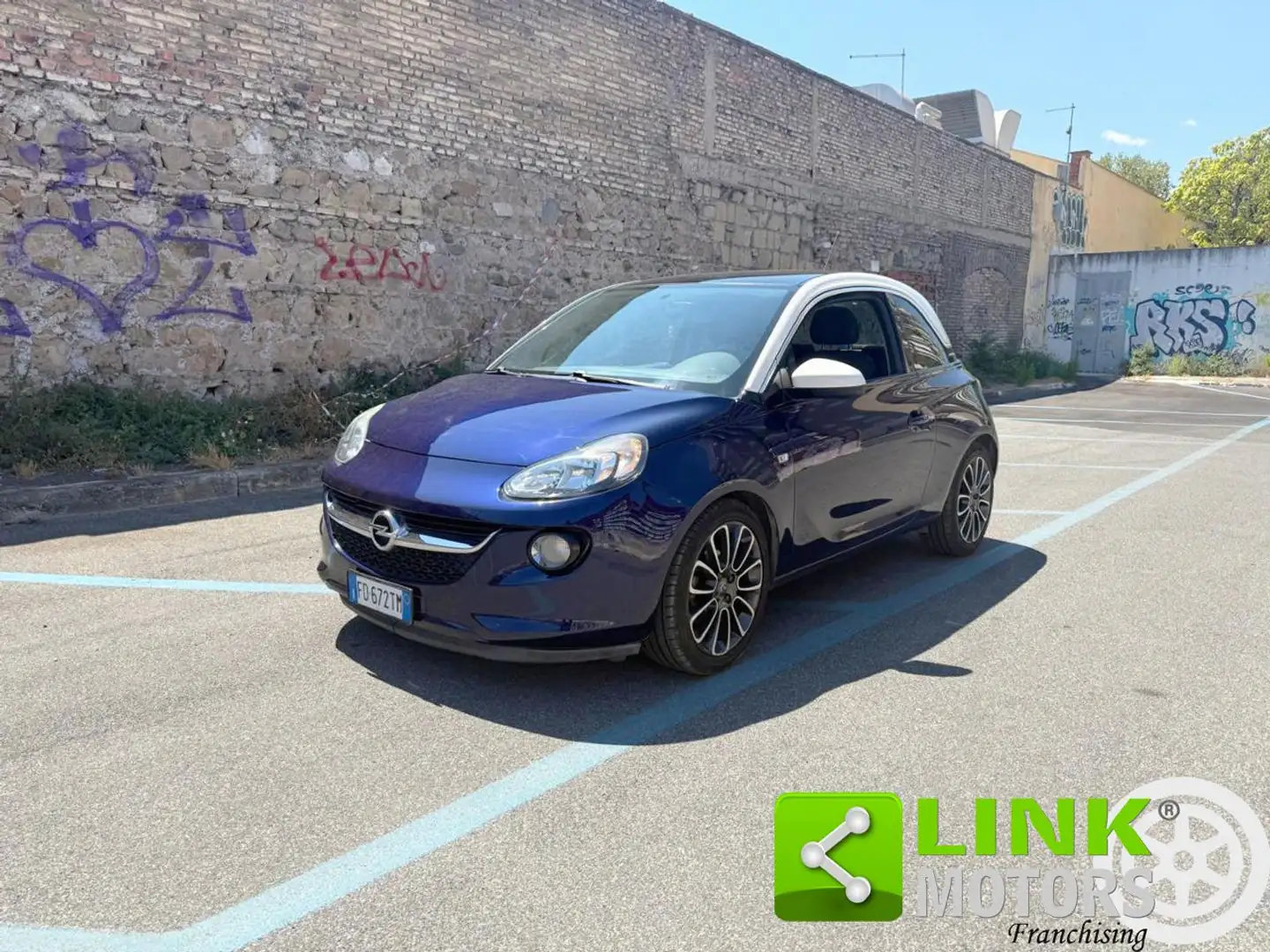 Opel Adam 1.4 87 CV GPL Tech Glam GARANZIA 12 MESI Bleu - 1