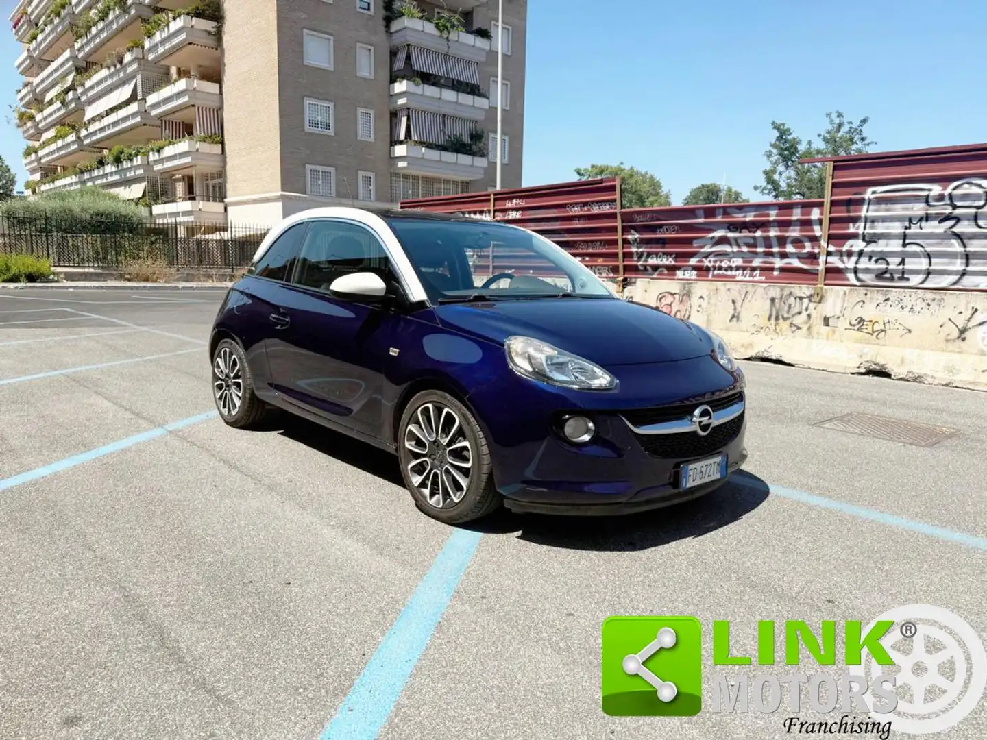 Opel Adam 1.4 87 CV GPL Tech Glam GARANZIA 12 MESI Bleu - 2