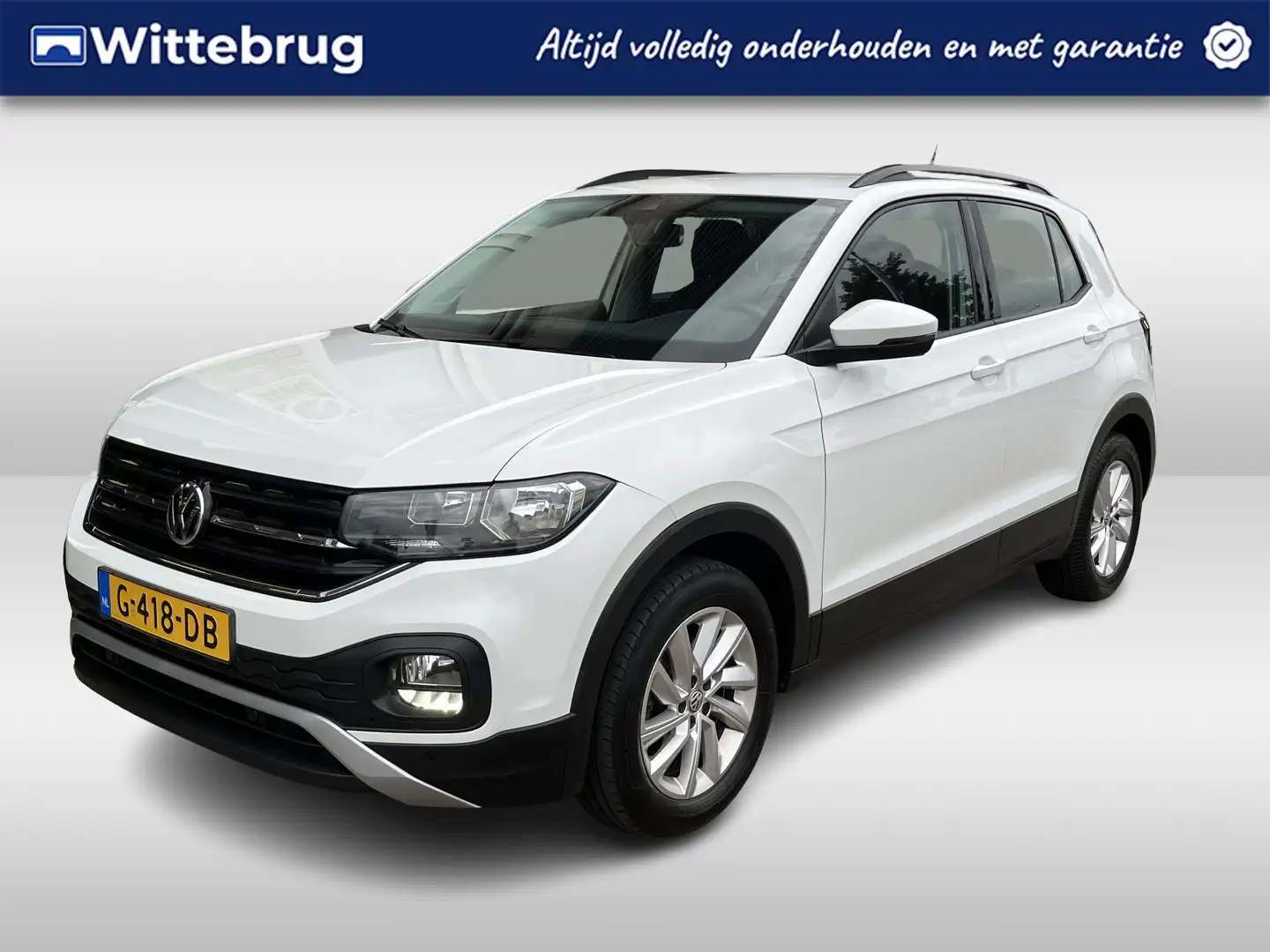 Volkswagen T-Cross 1.0 TSI Life / TREKHAAK/ ADAPT. CRUISE/ PARK. SENS Blanc - 1
