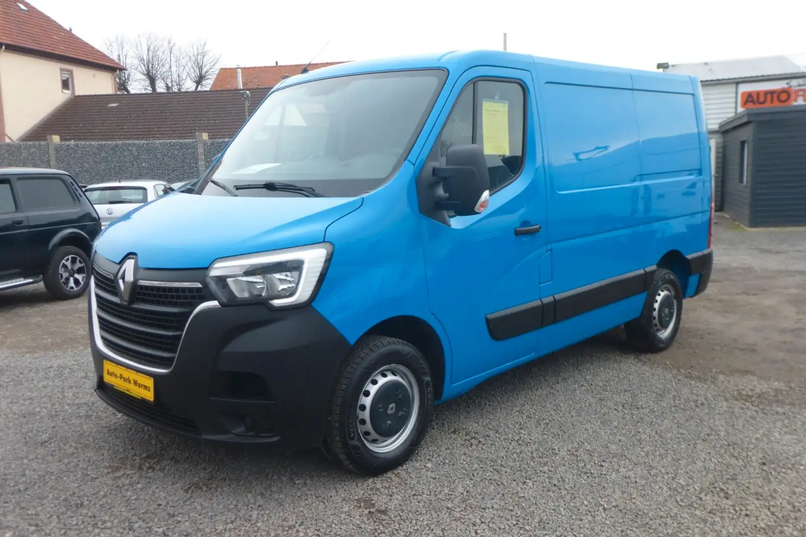 Renault Master L1H1 3,3t 3 Sitz Klima PDC AHK 1.Hd MwSt. Bleu - 1